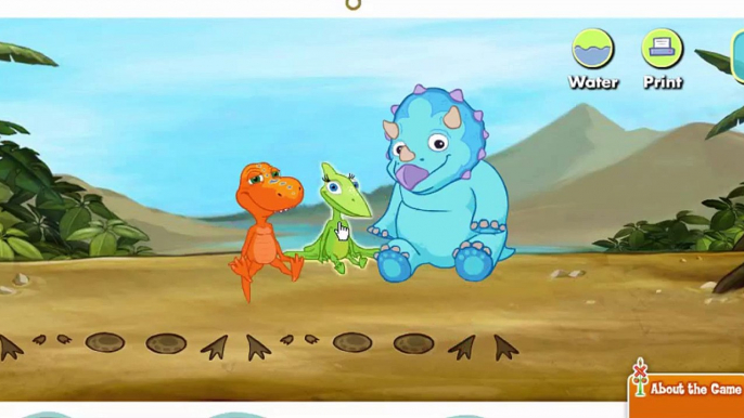 Dinosaur Train Dino Tracks Cartoon Animation PBS Kids Game Play Walkthrough