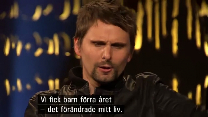 Muse (Matthew Bellamy) interview - Skavlan talkshow