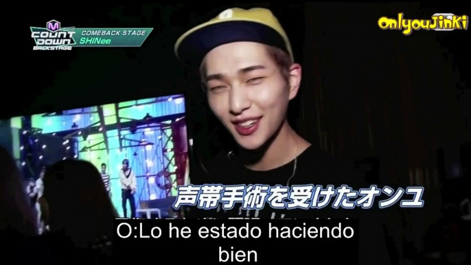 shinee onew backstage sub español 080615