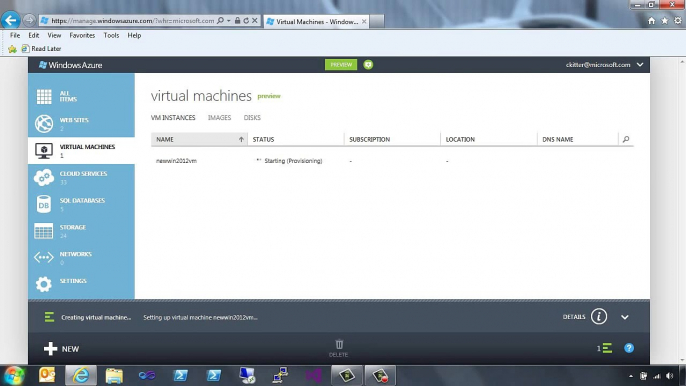 Azure Demo: Azure Virtual Machines - Windows Server