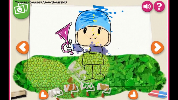 Pocoyo - Colour Nick Jr Game for Children