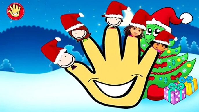 Dora Christmas Finger Family Nursery Rhymes Christmas Finger Family Songs for Children