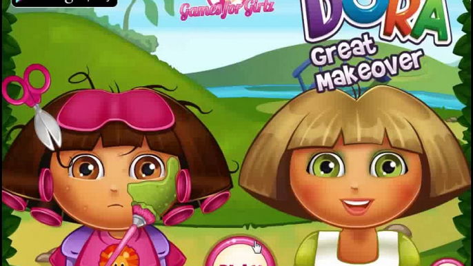 DORA great makeover barbie games - dora the explorer game episode 23