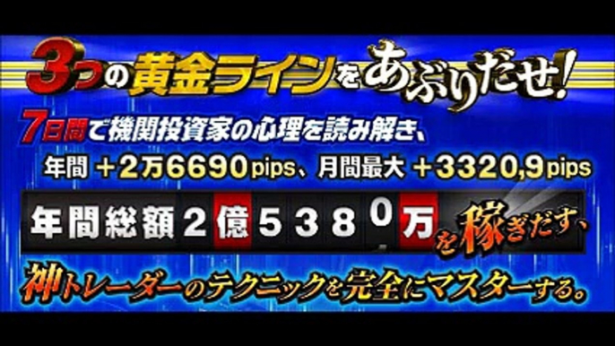 19 3つの黄金ライン FX初心者でも７日間で神トレーダーに【FX専業トレーダー覚醒DVD】 購入 特典 評価 動画 ブログ 評判 レビュー 感想 ネタバレ 実践 口コミ