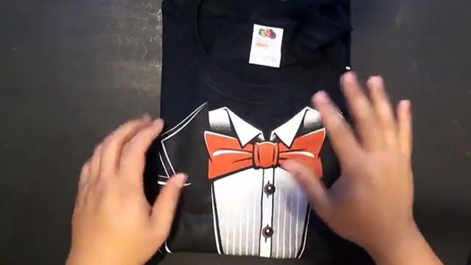 Fresh Tees® Brand Tuxedo With Bowtie T Shirt Funny Shirts review