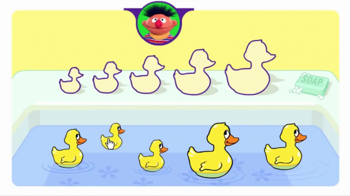 Play With Me Sesame Duckie In A Row Cartoon Animation Sprout PBS Kids Game Play Walkthroug