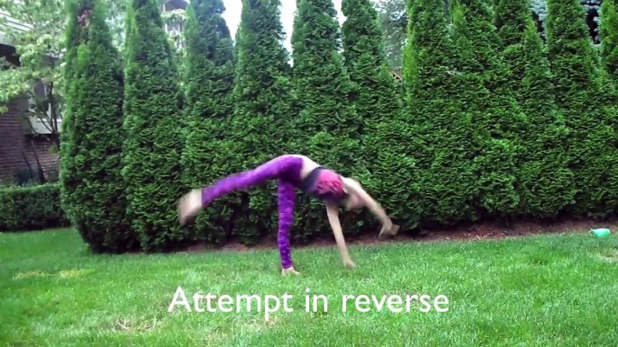 Reverse gymnastics challenge!