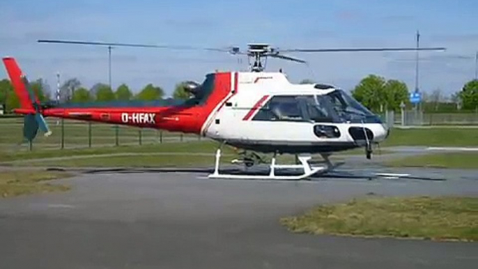 Hubschrauber Start Hannover Lastenflug