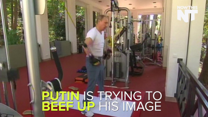 Putin Stages Awkward Workout Photos To Increase Popularity