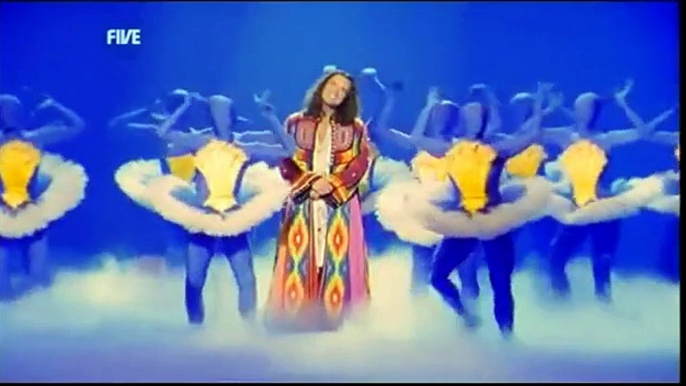 Zentai clip from "Joseph and the Amazing Technicolor Dreamcoat"