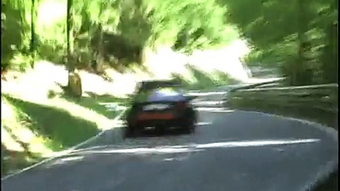 Hillclimb Bergrennen Lancia Delta Wildy Motorsport Les Rangiers 2008 before crash