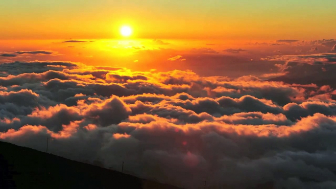 HaleakalÄ sunrise to sunset, time lapse