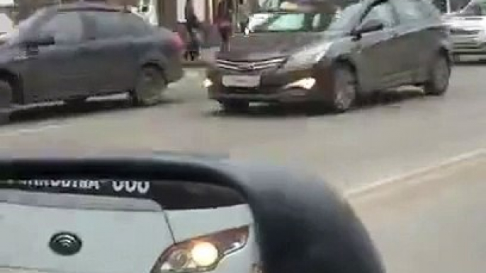 Drunk pedestrian