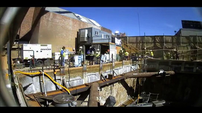 Time Lapse Shows How to Recover Two Tunnel Boring Machines