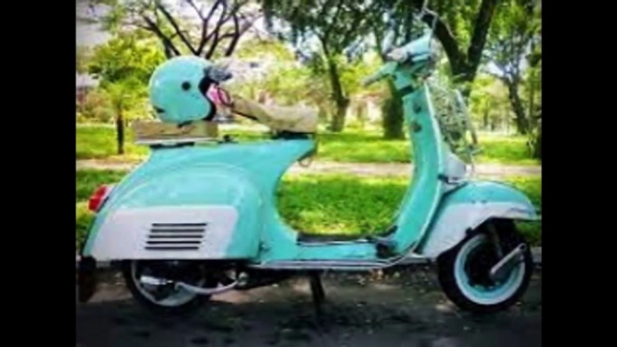 Video Modifikasi Motor Vespa