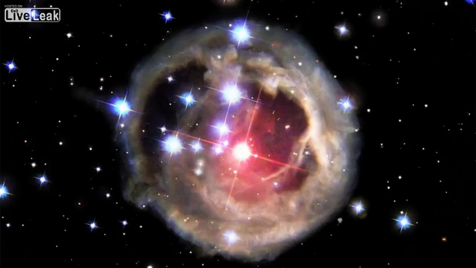 Massive Explosion in Space Captured in a 4-Year Timelapse