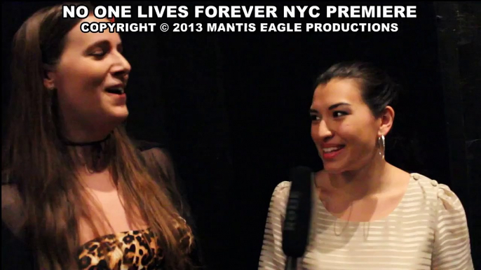 No One Lives Forever NYC Premiere - Jenna Conroy Interview