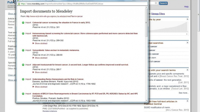 Mendeley Tutorial