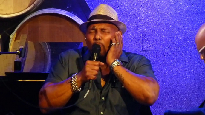 Aaron Neville - Goodnight Sweetheart Goodnight - Mickey Mouse Alma Mater 8-30-15 City Winery, NYC