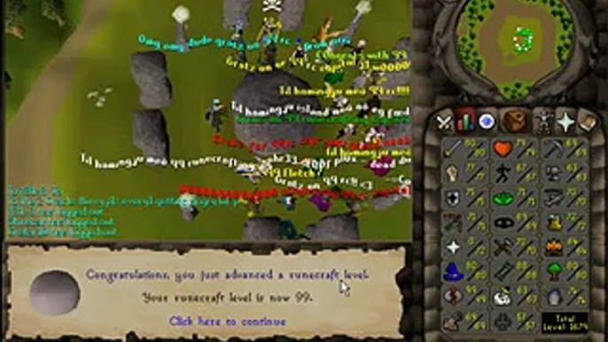 99 runecrafting