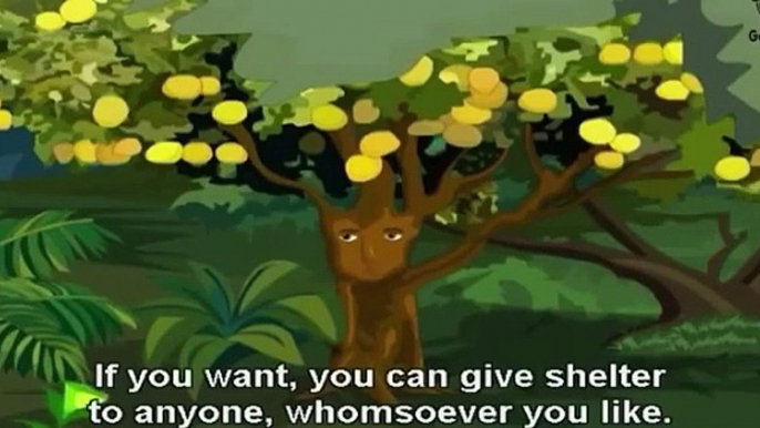 Jataka Tales - The Bold and the Wise Tree - Moral Stories for Children - Animated / Cartoon Stories