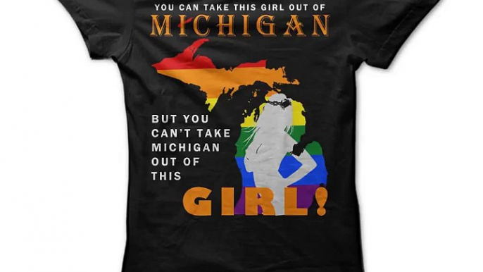 Girls who love Michigan Tshirts & Hoodies