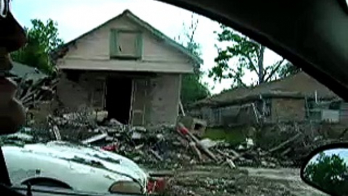 Hurricane Katrina damage