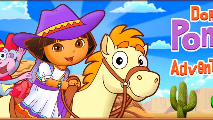 Dora The Explorer   Pony Adventure  Cartoons For kids