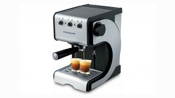 Overseas Use Only Frigidaire FD7189 Espresso and Cappuccino Maker with Stainless Steel Decoration