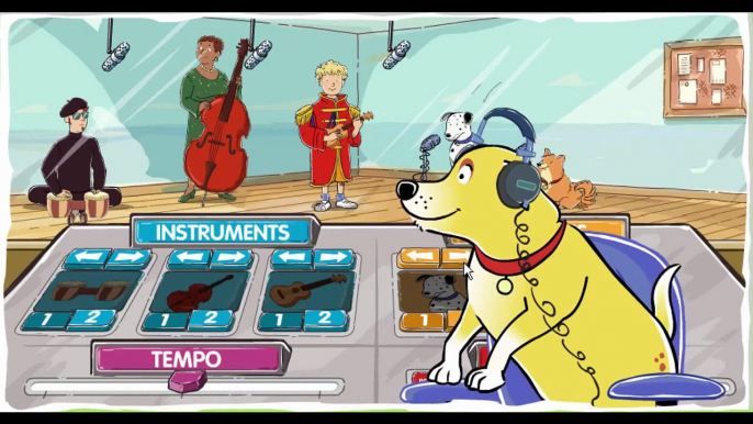 Martha Speaks Make The Band Cartoon Animation PBS Kids Game Play Walkthrough