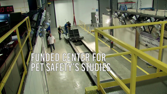 Dramatic Results of Crash Tests on Pet Crates, Carriers in Study Funded by Subaru of America