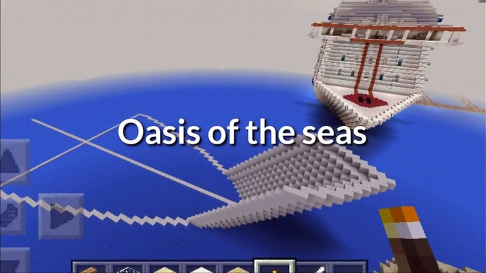 MINECRAFT PE-Oasis of the seas in costruzione-parte 1