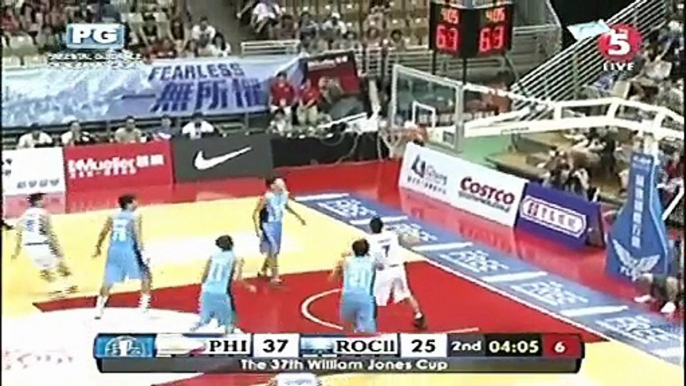 GILAS PILIPINAS vs CHINESE TAIPEI B 2nd Quarter JONES CUP 2015 - SEPTEMBER 6, 2015