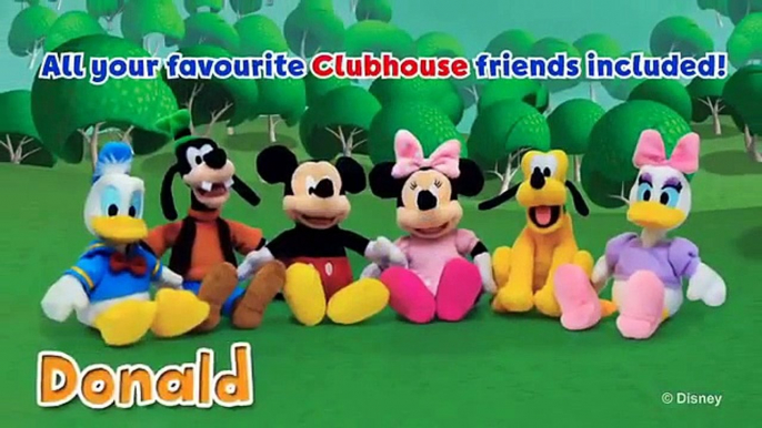 Disney's Mickey Mouse Clubhouse Interactive Plush Characters with  version of the Hot