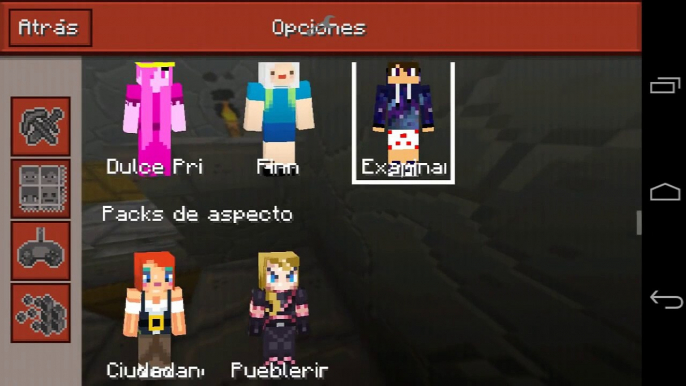 ADVENTURE TIME TEXTURE PACK (PACK DE TEXTURA HORA DE AVENTURA) - MINECRAFT PE 0.11.X