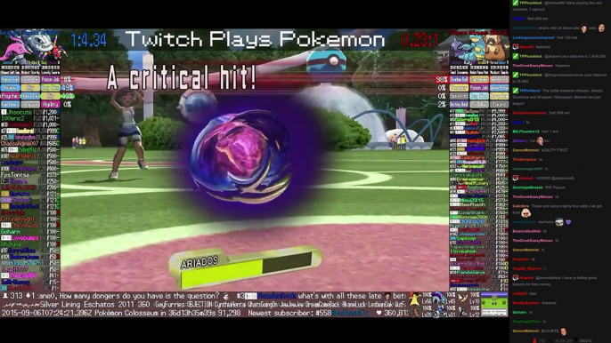 Twitch Plays Pokémon Battle Revolution - Match #22879