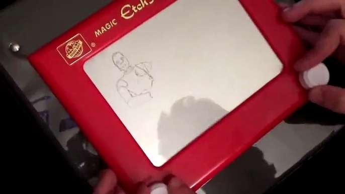 A Star Wars Tribute To Comic-Con By A Master Etch-A-Sketch Artist  MTV News