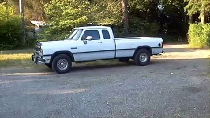 93 Dodge D250 LE 5.9L I6 Cummins Diesel