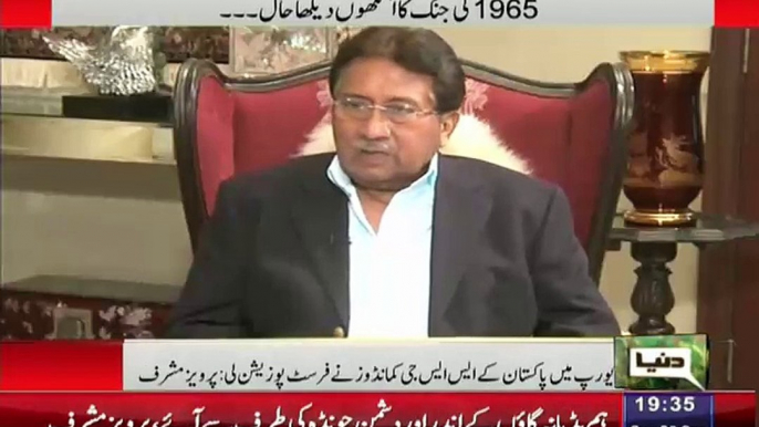 Pervez Mushurraf Great Response To Haroon Rasheed That Indian Wants War Against Pakistan