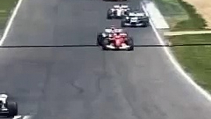 Formula 1 - 2004 - San Marino - Michael Schumacher vs Juan Pablo Montoya