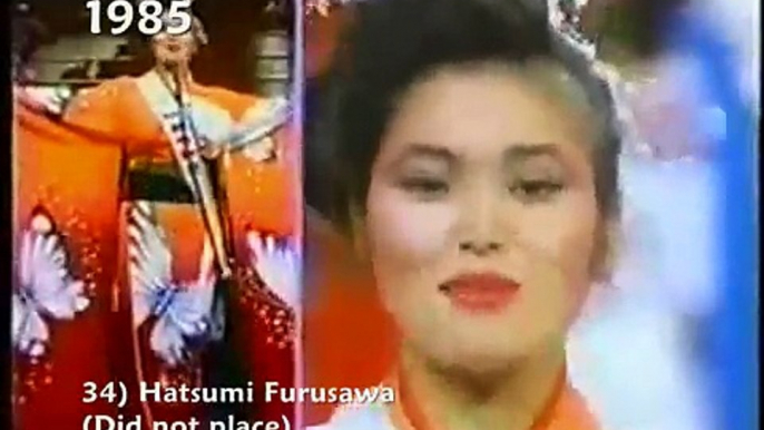 Miss Universe Japan Tribute 1952-2010 Part 1/2 (Nobody - Wonder Girls)