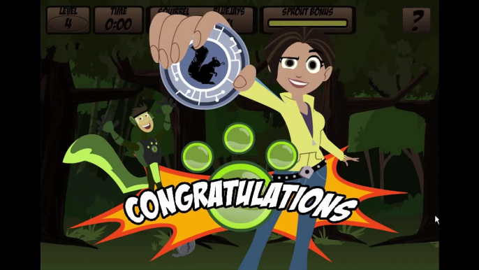 Wild Kratts Go Nuts Cartoon Animation PBS Kids Game Play Walkthrough