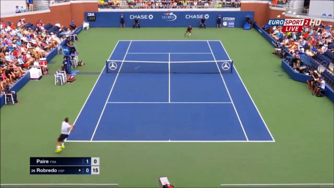 Tommy Robredo vs Benoit Paire || US Open 2015 |HD|