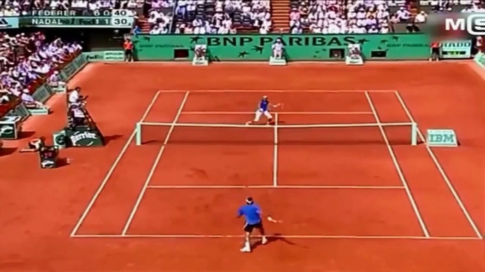 Rafael Nadal ♦ Top 10 Points Against Federer in Grand Slam (HD)