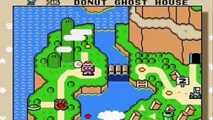 Super Mario World Secret: Donut Ghost House-Secret Exit