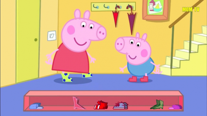 Peppa Pig in the muddy puddles | Peppa Pig en los charcos fangosos | Свинка Пеппа