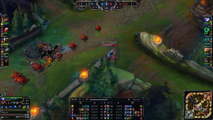 SKT T1 Eazyhoon Ashe vs Graves Bot Lane ADC KR LOL SoloQ