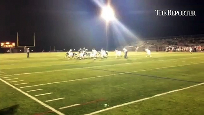 #FOOTBALL: Pennridge's Connor Hansen scores on a 39 yard touchdown run 2Q vs. Hatboro-Horsham.