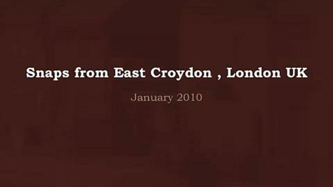 East Croydon , London Snow 2010