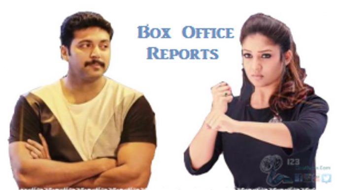 Thani Oruvan First Weekend Box Office Total Collection!  | 123 Cine news | Tamil Cinema